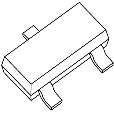 Toshiba-TBAT54S,LM(B Gleichrichter Diode Small Signal Schottky 35V 0.2A 3-Pin SOT-23