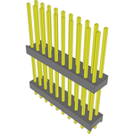 Conn Board Stacker HDR 20 POS 2.54mm Solder ST Top Entry Thru-Hole Bulk
