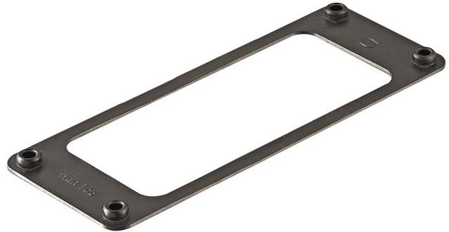 HARTING Technology Group-09300009803 Connector Accessories Connector Accessories Frame Straight Nitrile Butadiene Rubber Black Bag