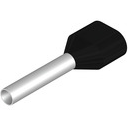 Weidmuller-9037480000 Raccordement de terminaux Ferrule Terminal 16AWG Black 20mm Loose