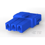 Conn Housing PL 3 POS 3.96mm Crimp ST Cable Mount Blue Bag
