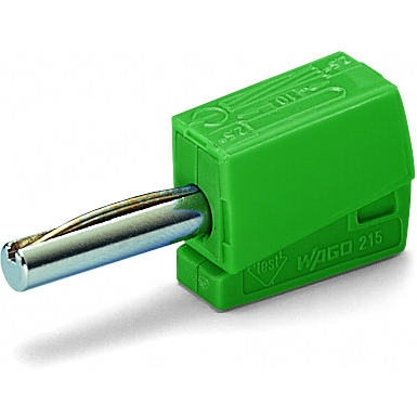 WAGO-215-411 Équipement de test de raccordement électronique 215-411 WAGO Kontakttechnik GmbH Test Clips, Leads & Probes - End Connector Banana 1 POS 1 Port Box - Arrow.com