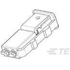 TE Connectivity-1563189-1 Einzeladersteckverbinder, Gehäuse Conn Housing RCP 2 POS 3.5mm Crimp ST Cable Mount Black Box
