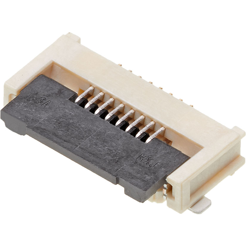 Molex-5051100892 Steckverbinder, FFC-FPC Conn FFC/FPC Connector SKT 8 POS 0.5mm Solder RA SMD Easy-On™ T/R