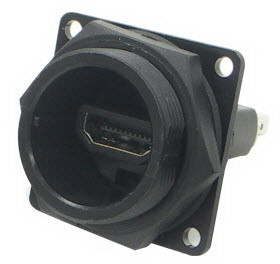 Conxall-DCP-HDMIT-F Connettore audio e video Conn HDMI PL 20 POS ST Panel Mount 20 Terminal 1 Port