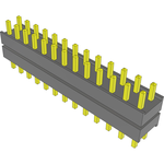 Conn Board Stacker HDR 26 POS 2.54mm Solder ST Top Entry Thru-Hole Bulk
