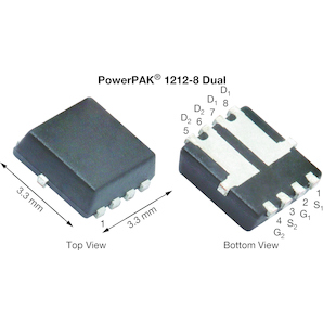 Vishay-SIS932EDN-T1-GE3 MOSFETs Trans MOSFET N-CH 30V 6A 8-Pin PowerPAK 1212 EP T/R