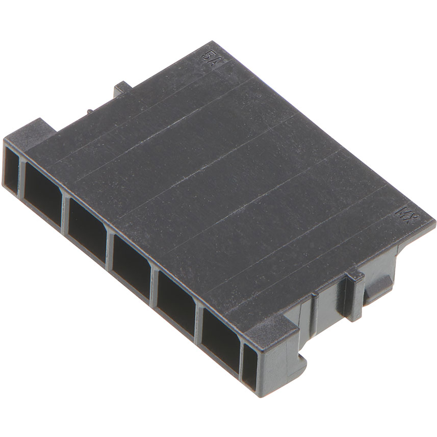 Molex-2082982051 Custodia filo connettore dedicato Conn Housing RCP 5 POS 1.8mm Crimp ST Cable Mount Black Pico-EZmate HC Bag