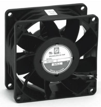 ORION FANS-OD8038-48HBVXC10A Gebläse und Lüfter DC Fan Axial Ball Bearing 48V 99CFM 57dB 80 X 80 X 38mm High Performance