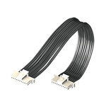 Cable Assembly Discrete Wire 0.254m 28AWG Wire to Board to Wire to Board 5 to 5 POS SKT-SKT Crimp-Crimp Micro Mate™ Bag