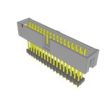 Conn Elevated Shrouded Header HDR 34 POS 2.54mm Solder ST Thru-Hole Bulk