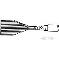 TE Connectivity-7-1437373-0 Cavo piatto Flat Ribbon Cable 50 Conductor PVC