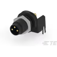 TE Connectivity-2-2172093-2 Steckverbinder, rund Conn M8 Circular PIN 3 POS Solder RA Thru-Hole 3 Terminal 1 Port