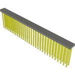 Conn Unshrouded Header HDR 60 POS 2mm Solder ST Top Entry Thru-Hole Bulk