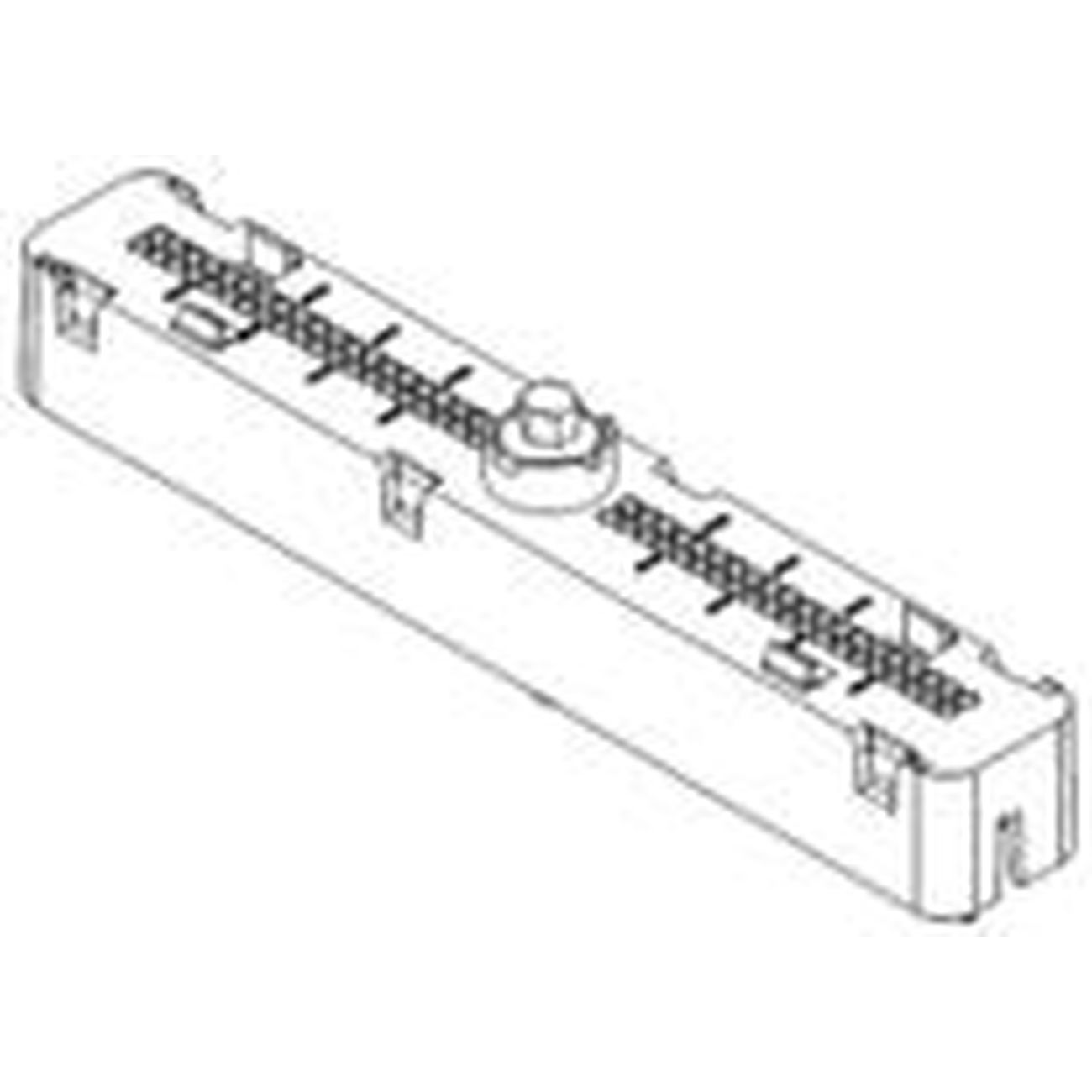Aptiv-15492640 Connector Discrete Wire Housing Conn Housing F 80 POS Crimp ST Cable Mount Natural