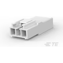 TE Connectivity-176283-1 Connector Discrete Wire Housing Conn Housing RCP 3 POS 3.96mm Crimp ST Cable Mount Natural Bag