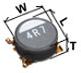 TDK-VLP4610T-1R8M1R0 Induktionsspule, Oberflächenmontage Inductor Power Shielded Wirewound 1.8uH 20% 100KHz 1.09A 0.14Ohm DCR T/R