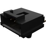 Conn Shrouded Header (4 Sides) HDR 4 POS 2.54mm Solder RA SMD SL T/R