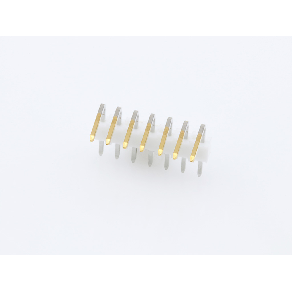 Molex-0022122071 连接器插头及 PCB 插座 Conn Unshrouded Header HDR 7 POS 2.54mm Solder RA Side Entry Thru-Hole KK Bag