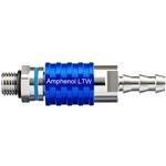 Amphenol-SQD02-SBBN-PADM-BE001 热量管理配件 Thrml Mgmt Access Liquid Cooling Socket Blue Staniless Steel