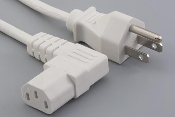 Tensility International-11-00036 Cable Assembly AC Power Cable Assembly 1m NEMA 5-15P to C13 3 to 3 POS F-M 18AWG