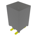 Conn Socket Strip SKT 124 POS 2mm Solder ST Top Entry SMD Tube