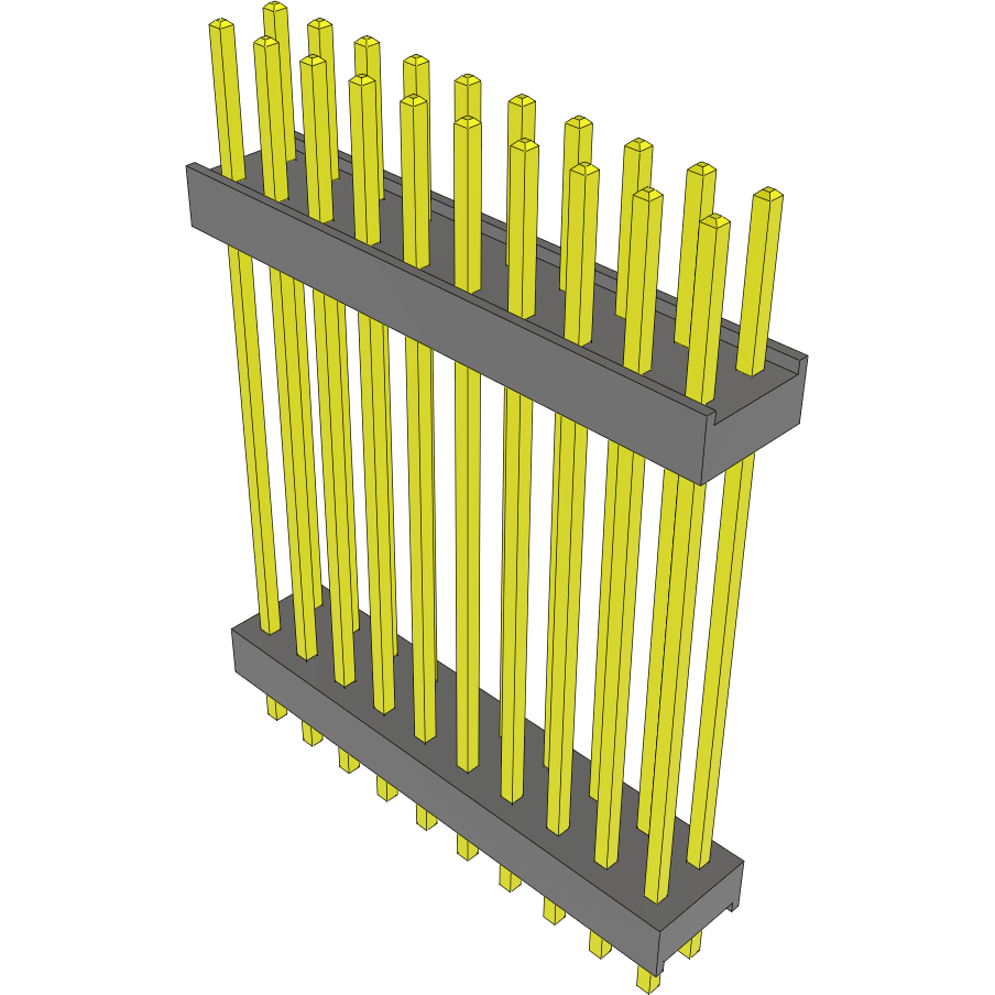 Samtec-DW-10-19-F-D-995 Steckverbinderleisten und Leiterplattenbuchsen Conn Board Stacker HDR 20 POS 2.54mm Solder ST Top Entry Thru-Hole Bulk