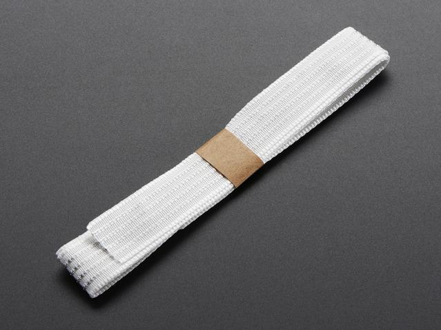 Adafruit Industries-1139 扁平电缆 Conductive thread ribbon cable - White - 1 yard