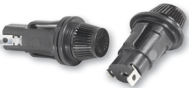 Littelfuse-05720007L Accessoires de fusible Fuse Holders 572 Series Panel-Mount