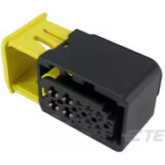 TE Connectivity-1-1564514-1 Connector Discrete Wire Housing Conn Housing RCP 10 POS Crimp ST Cable Mount Black Box