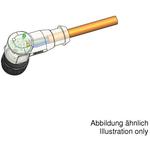 Female connector M12x1 angled,FB wit h LED