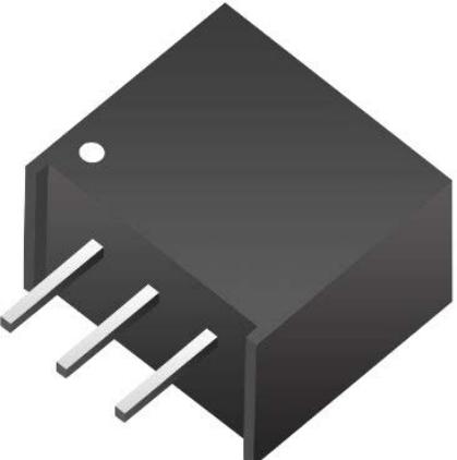 ADAM TECH-NL1-3P3-P5 DC/DC-Wandler und Spannungsreglermodul Module DC-DC 1-OUT 3.3V 0.5A