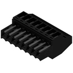 Conn Plug-in Terminal Block SKT 8 POS 3.5mm Screw ST Cable Mount 8A Box