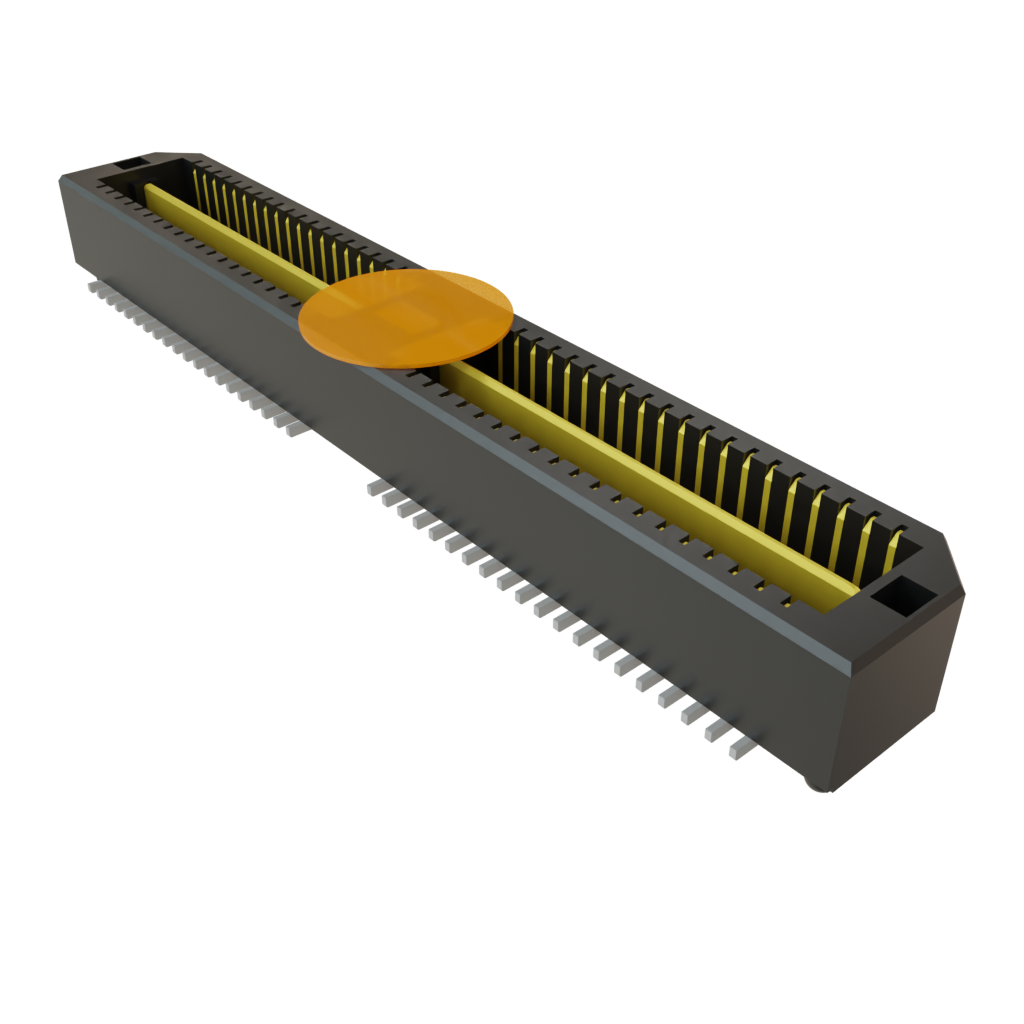 Samtec-QSE-040-01-L-D-A-K-TR Steckverbinderleisten und Leiterplattenbuchsen Conn High Speed Socket Strip SKT 80 POS 0.8mm Solder ST Top Entry SMD T/R