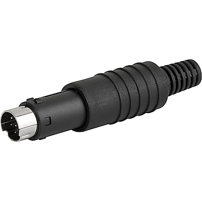 SCHURTER-4850.191 圆形连接器 9-pole, Plug, solder terminal, DIN Plug/Socket