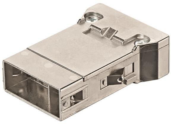HARTING-09140083017 Raccordement rectangulaire Conn Rectangular M 8 POS Crimp ST Cable Mount Han-Modular®