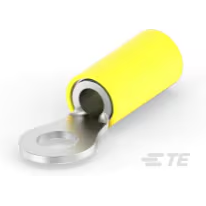 TE Connectivity-2-35109-1 Steckverbinderanschlüsse Ring Tongue Terminal 10-12AWG Copper Yellow 27.5mm Tin T/R