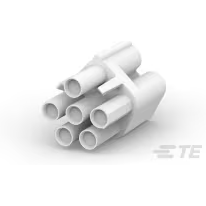 TE Connectivity-794911-1 Connector Discrete Wire Housing Conn Housing PL 6 POS Crimp ST Cable Mount Natural Package
