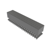Conn Elevated Socket SKT 80 POS 2mm Solder ST Top Entry Thru-Hole Tube