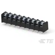 TE Connectivity-4DB-P108-09 Steckverbinder, Klemmenblöcke Conn Barrier Strip 9 POS 8.26mm Solder ST Thru-Hole 20A Package