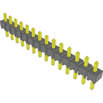 Conn Unshrouded Header HDR 14 POS 2.54mm Solder ST Top Entry Thru-Hole Bulk