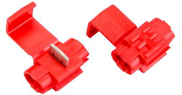 3M-905-BULK Connector Terminals Splice Terminal (14-18)AWG/(18-22)AWG Brass Red 20.3mm Tin Bulk