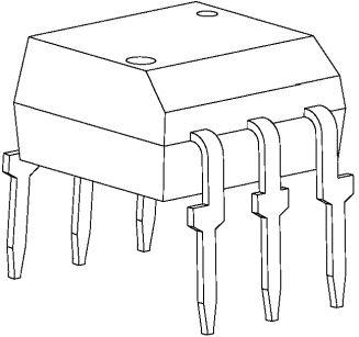 Toshiba-TLP3543A(F(O 固态继电器 Solid State Relay 25mA 1.8V DC-IN AC/DC-OUT 6-Pin DIP Tube