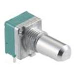 ALPS ALPINE CO., LTD-RK0971221Z11 Widerstandstrimmern, Potenziometern und Regelwiderstande Res POT 20K/20K Ohm 20% 0.05W(1/20W) 1(Elec)/1(Mech)Turn 6mm (35.8 X 9.5 X 11.35mm) Pin Panel Mount/Through Hole Tray