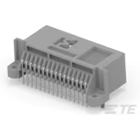 TE Connectivity-953486-1 Steckverbinderleisten und Leiterplattenbuchsen Conn Shrouded Header (4 Sides) HDR 32 POS 2.54mm Solder RA Thru-Hole Tray