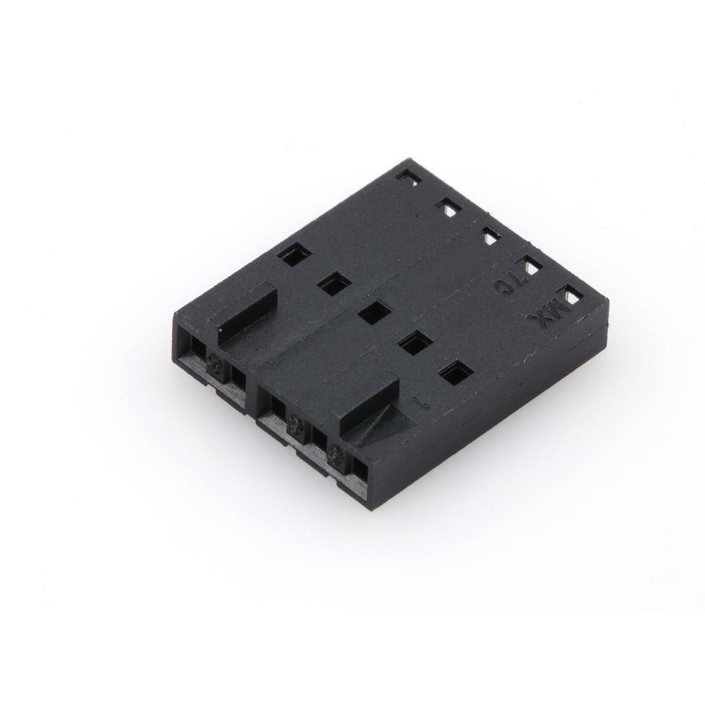 Molex-0050579205 Carcaza de cables discretos de conector Conn Housing RCP 5 POS 2.54mm Crimp ST Cable Mount Black SL™ Bag