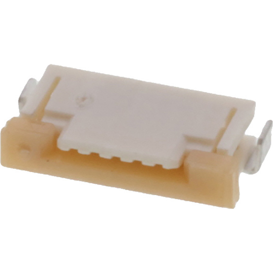 Molex-52207-0533 Steckverbinder, FFC-FPC Conn FFC/FPC Connector SKT 5 POS 1mm Solder RA SMD Easy-On™ T/R