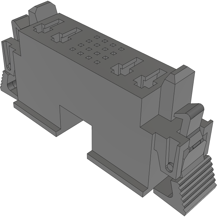 Samtec-IMSC5-02-16-02-L 分立接线罩连接器 5.00 mm Power Contacts/ 2.00 mm Signal Contacts PowerStrip™/30 A Discrete Wire Combo Cable Housing