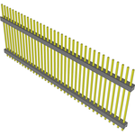 Conn Board Stacker HDR 36 POS 2.54mm Solder ST Top Entry Thru-Hole Bulk