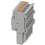 Conn Terminal Block F 6 POS Push-In Spring ST Cable Mount 17.5A